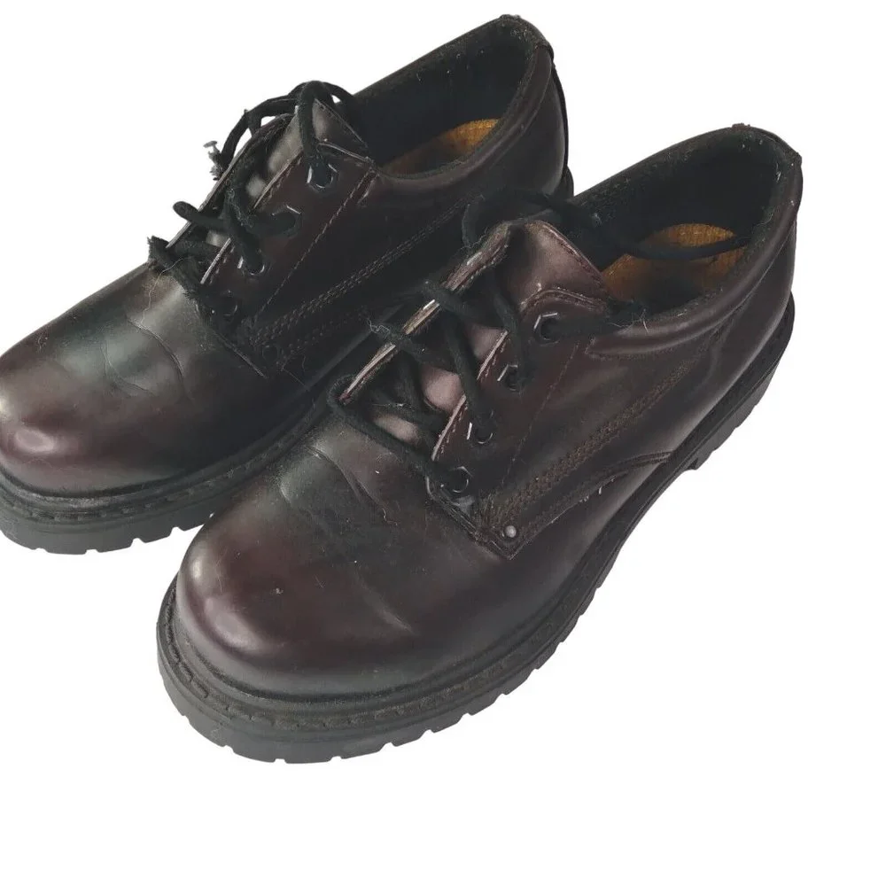 Original Rugged Outback Mens Sz 8 Shoes Brown Casual Work Shoes.‎ Good Co…